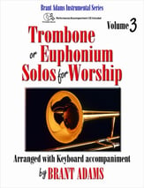 Trombone or Euphonium Solos for Worship #3 cover